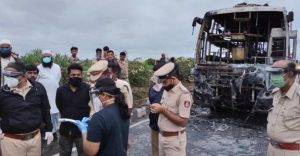 Karnataka Bus Fire